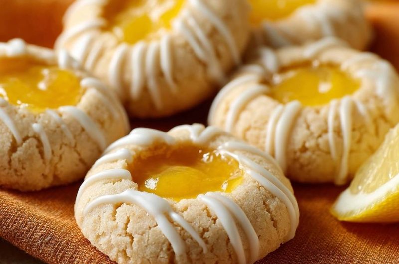 Zitronenfüllte Sandplätzchen (Nie wieder auslaufende Füllung!)