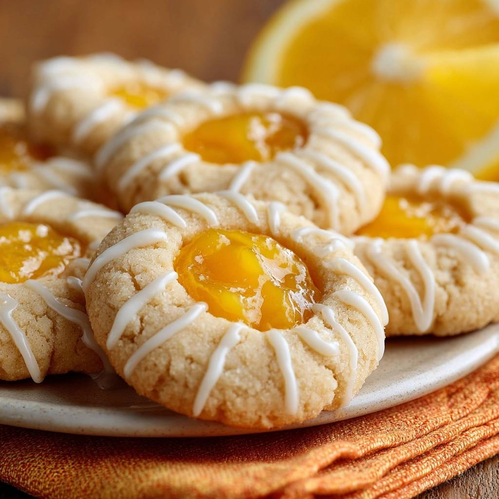 Zitronenfuellte Sandplaetzchen Detail Nahaufnahme 1 Zitronenfüllte Sandplätzchen mit Zuckerguss und saftiger Zitronenfüllung, Nahaufnahme der Textur