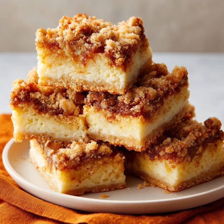 Apfel-Streusel-Käsebars (Nie wieder matschige Streusel!)