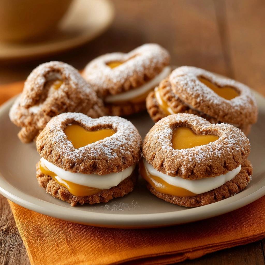 Herz-Karamell-Doppelkekse (Der Anti-Matsche-Boden)