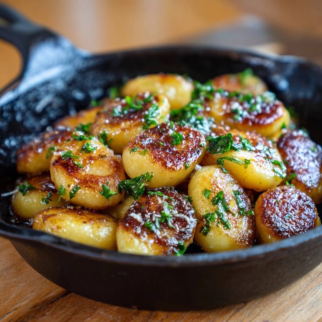 Knusprige Pfannengnocchi (Nie wieder matschige Gnocchi!)