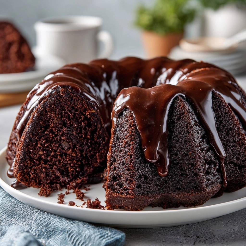 Saftiger Schokoladen-Gugelhupf