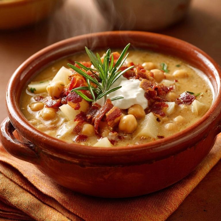 Cremiger Kichererbsen-Kartoffel-Eintopf: Ohne Mehlbindung