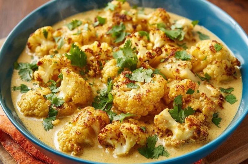 Cremiges Blumenkohl-Curry