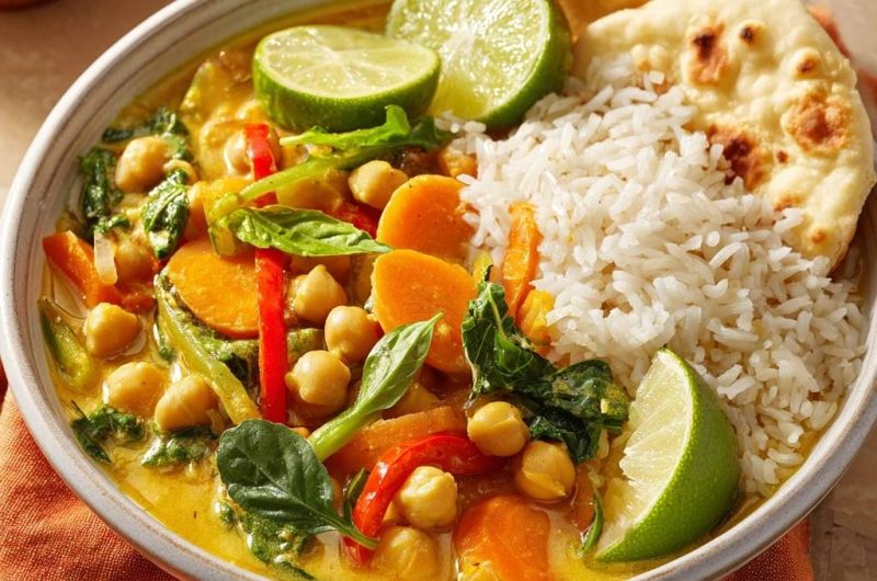 Cremiges Kichererbsen-Curry