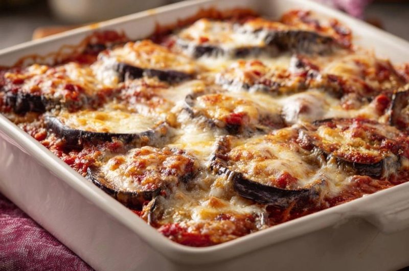 Klassische Auberginen Parmigiana