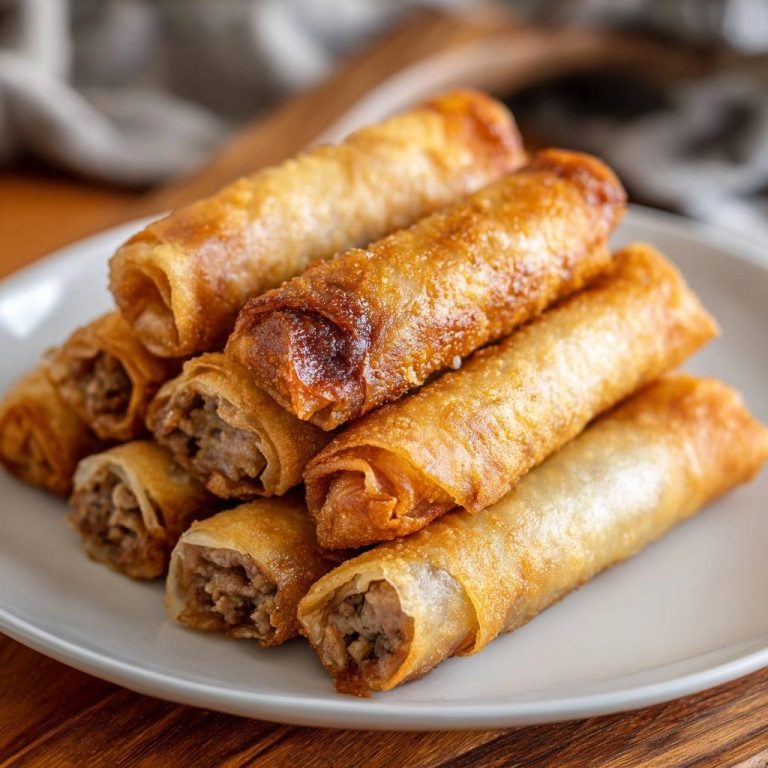 Knusprige Fleisch-Frühlingsrollen: So bleiben sie kross