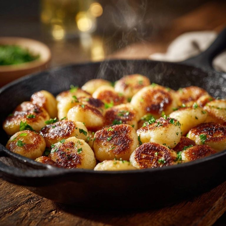 Knusprige Pfannengnocchi (Nie wieder matschige Gnocchi!)