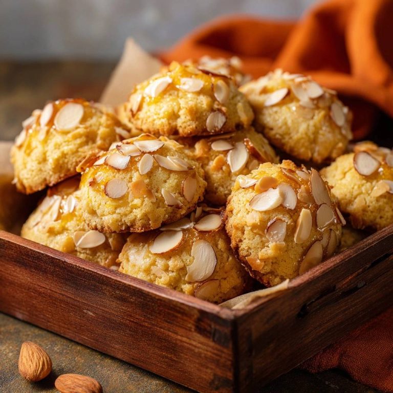 Knusprige Zitronen-Mandelkekse Rezept