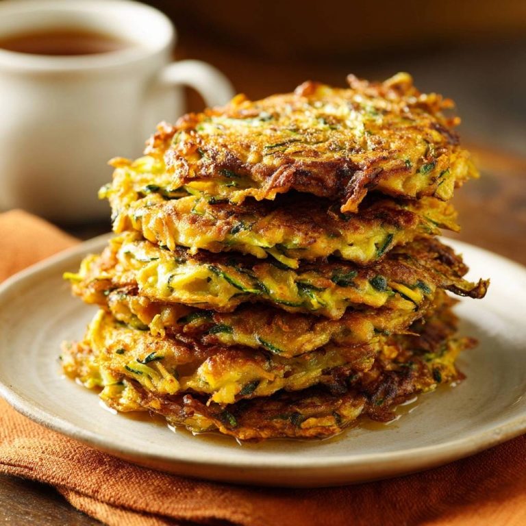 Knusprige Zucchini-Puffer – Nie wieder matschig!