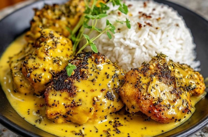 Knuspriger Blumenkohl-Curry mit Basmatireis