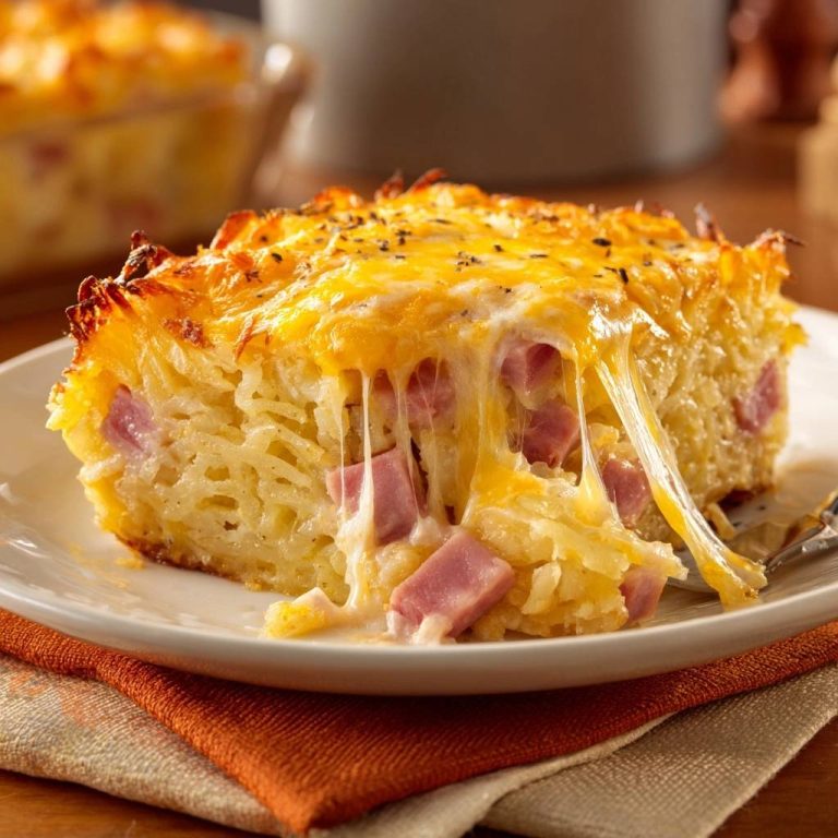 Knuspriger Hähnchen-Nudelauflauf Rezept