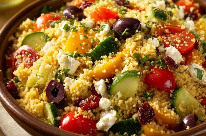 Mediterraner Couscous-Salat