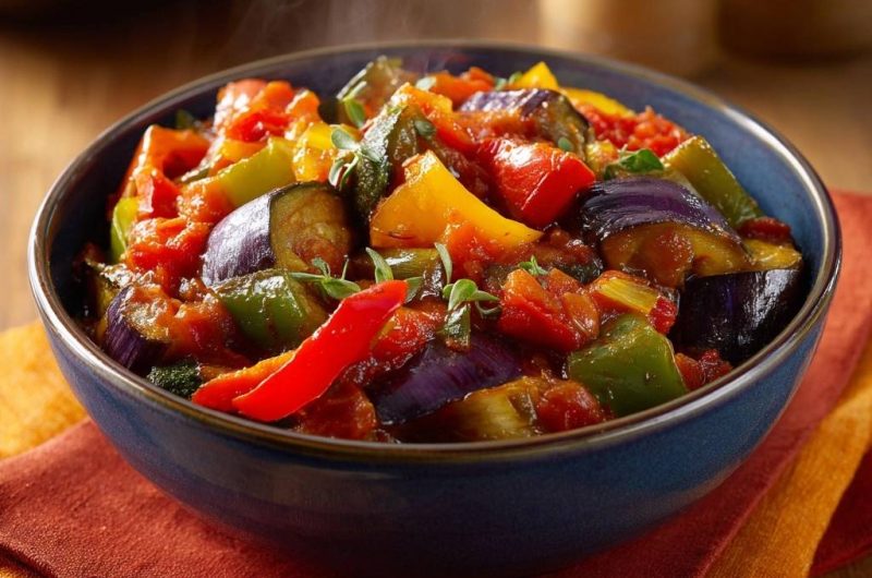 Mediterranes Ratatouille (Nie wieder matschiges Gemüse!)