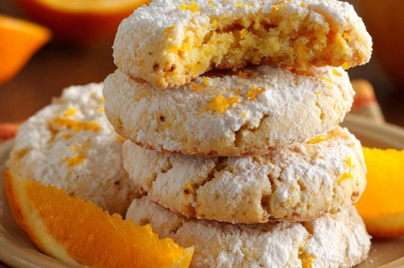 Orangen-Schneekekse