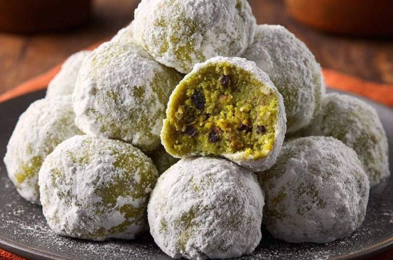 Pistazien-Kokos-Bällchen (Nie wieder bröckelnde Bällchen!)