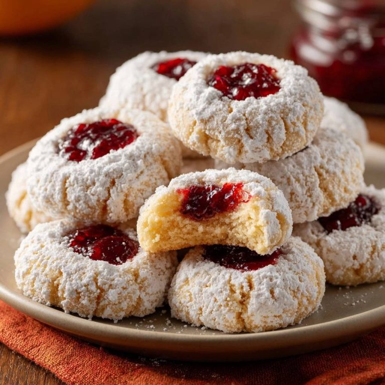 Pudrige Marmeladenkekse (Nie wieder auslaufende Marmelade!)