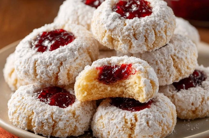 Pudrige Marmeladenkekse (Nie wieder auslaufende Marmelade!)