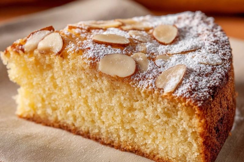 Saftiger Mandelkuchen