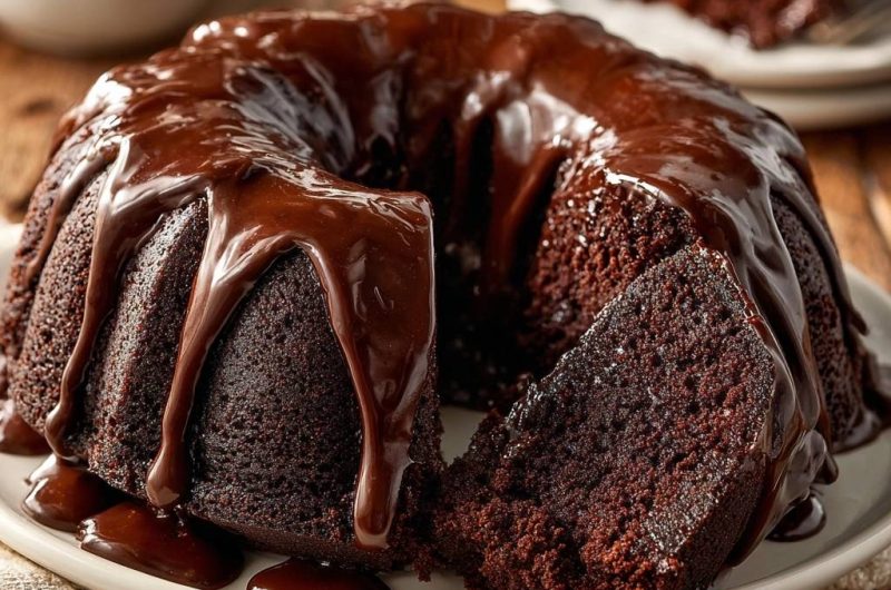 Saftiger Schokoladen-Gugelhupf