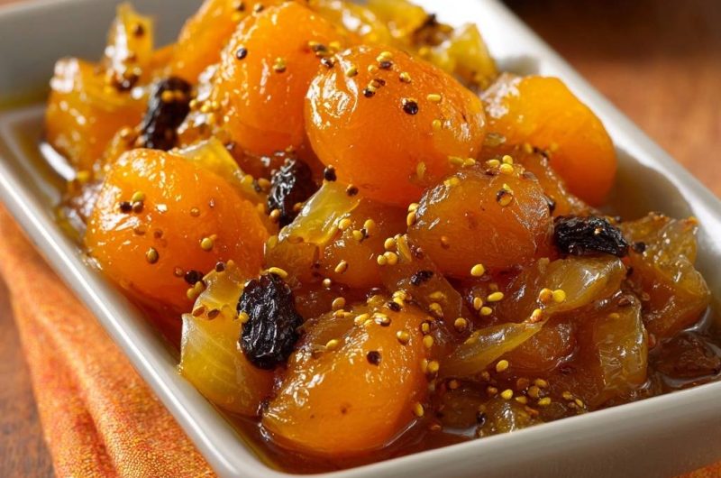 Würziges Aprikosen-Chutney