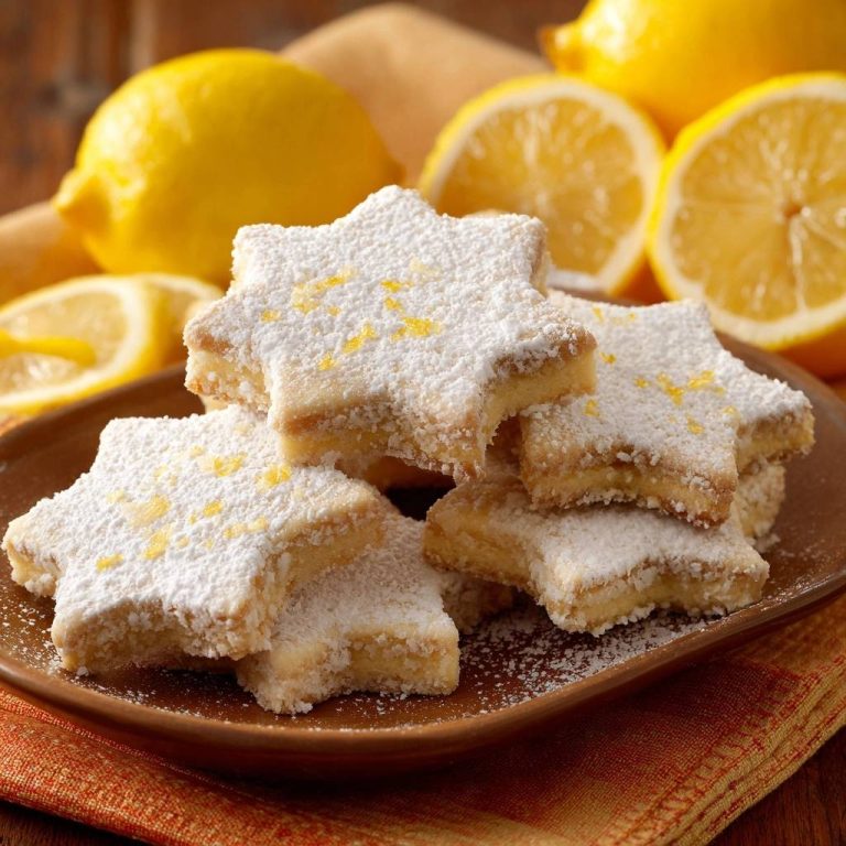 Zitronensterne (Nie wieder bröckelnder Teig!)