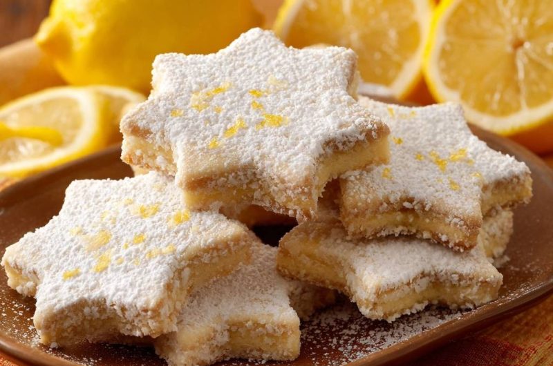 Zitronensterne (Nie wieder bröckelnder Teig!)