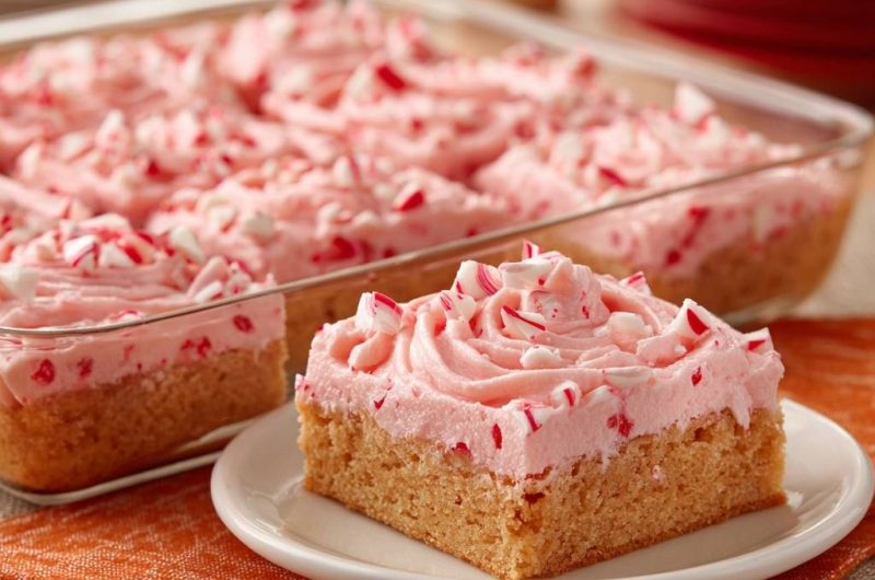 Pfefferminz-Blechkuchen