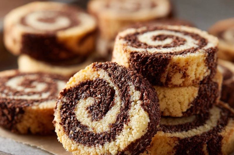 Schoko-Vanille-Spiralplätzchen
