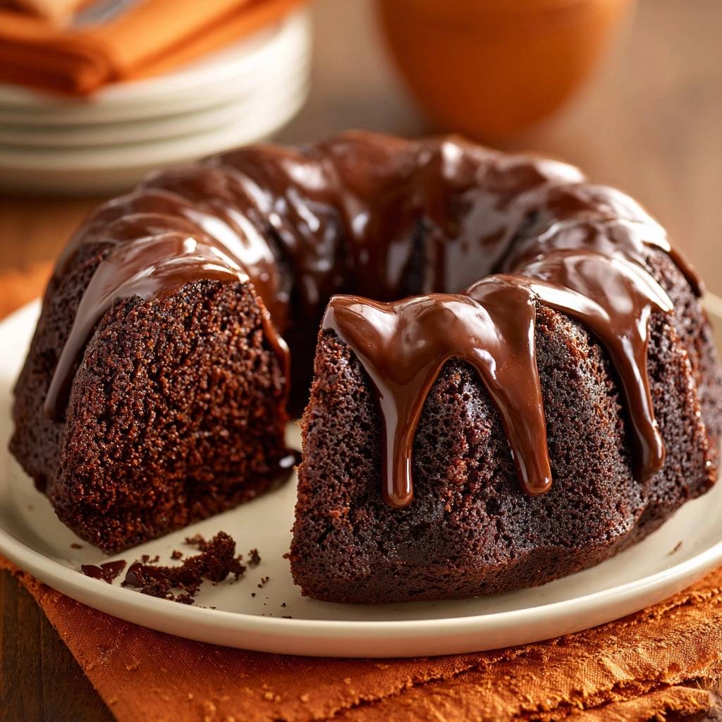 Saftiger Schokoladen-Gugelhupf