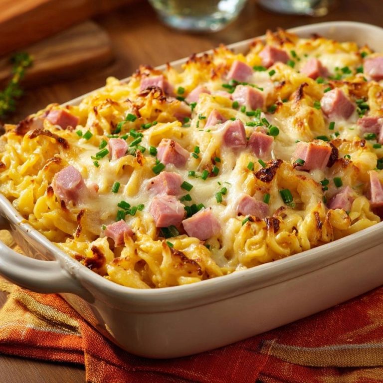 Cremiger Schinken-Nudel-Auflauf: Das Rezept ohne Wässern