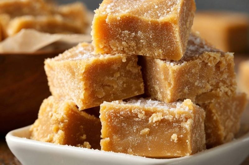 Cremiges Karamell-Fudge