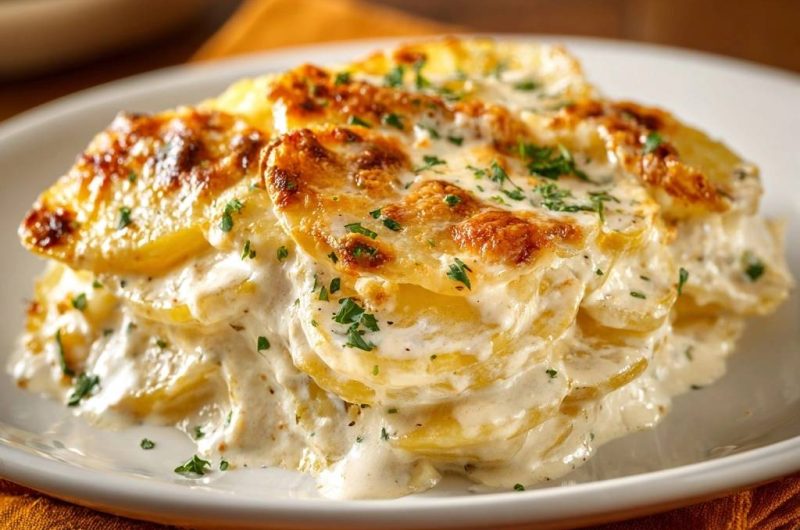 Cremiges Kartoffelgratin