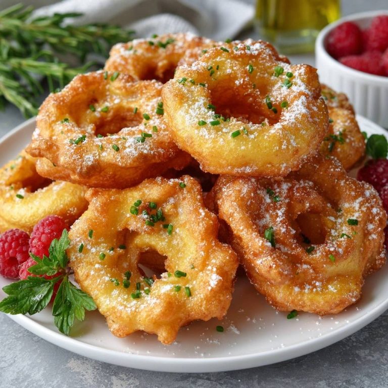 Goldbraune Apfelküchle: Außen knusprig, innen saftig