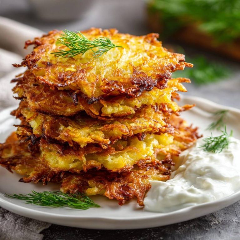 Goldbraune Kartoffelpuffer: So werden sie extrem knusprig