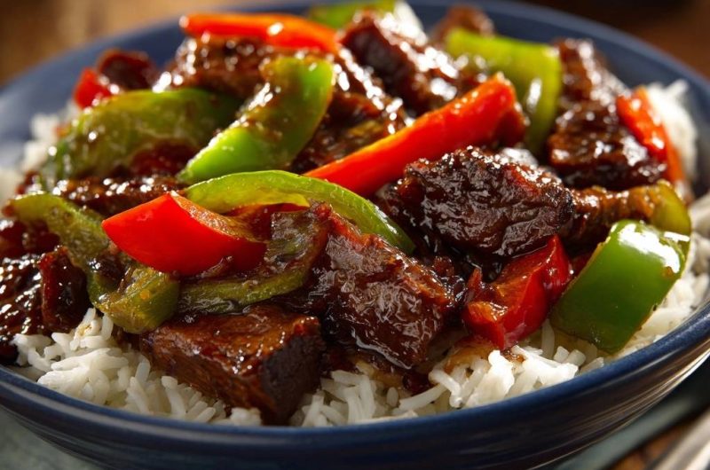 Herzhaftes Rindfleisch-Stir-Fry