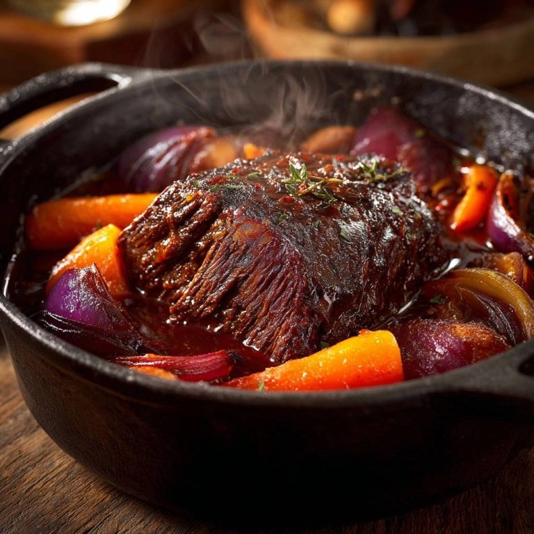 Zarter Rinderschmortopf aus dem Gusseisen: So gelingt er