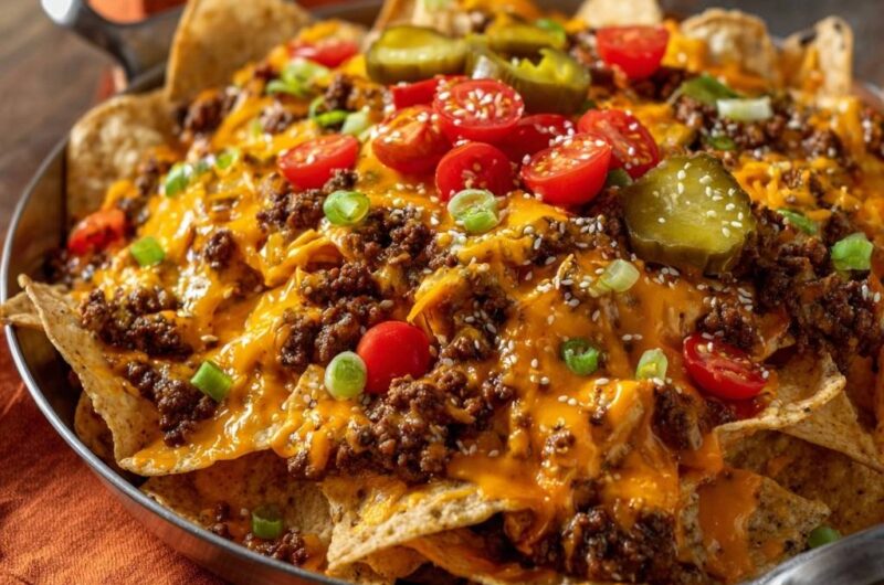 Cheeseburger Nachos