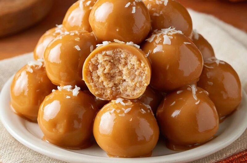 Karamell-Kokos-Bällchen