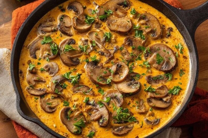 Champignon-Pfanne