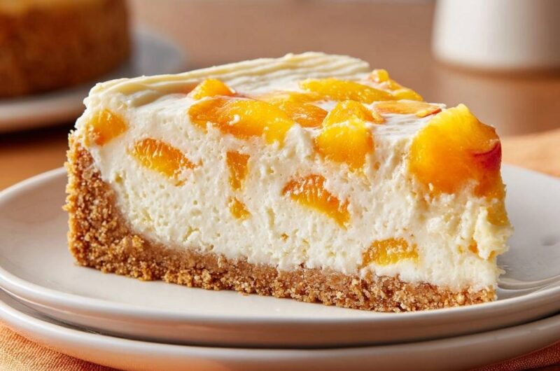 Pfirsich-Käsekuchen