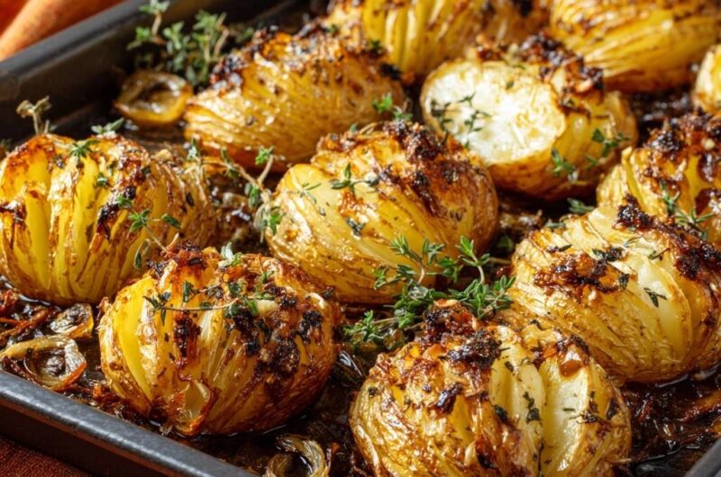 Hasselback-Kartoffeln