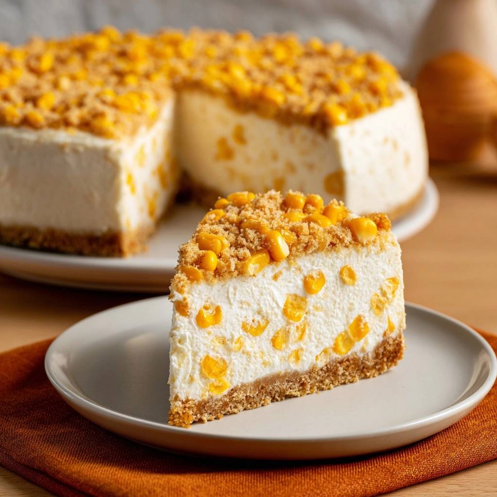 Mandarinen Quark Kuchen Angeschnitten 1 Cremiger Mandarinen-Quark-Kuchen angeschnitten auf einem Teller, mit süßen Mandarinenstücken und Streuseln