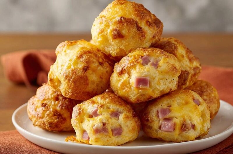 Schinken-Käse-Bällchen
