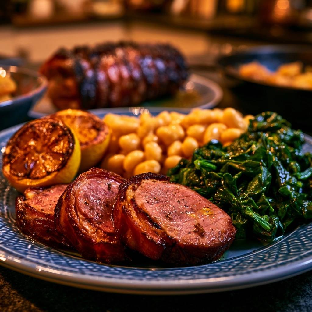 Saftiges Rinderfilet im Speckmantel