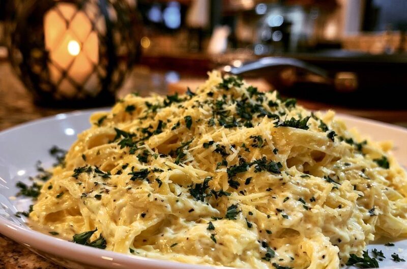 Cremige Pasta Alfredo