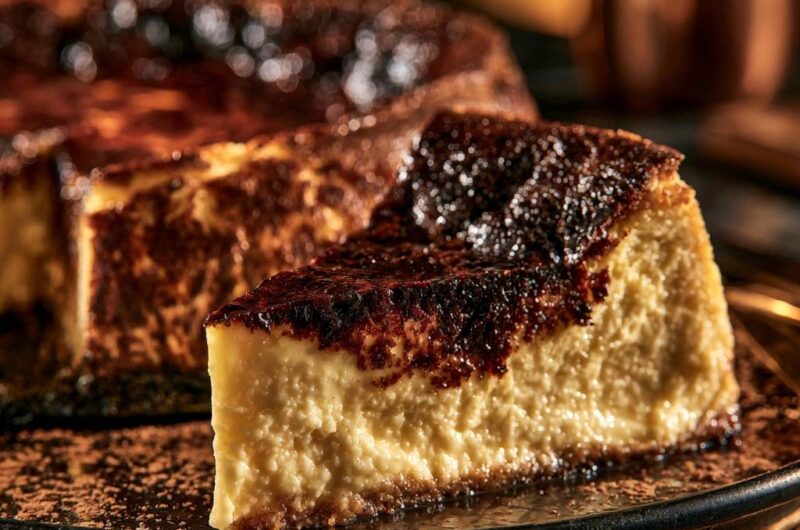 Cremiger San Sebastian Cheesecake