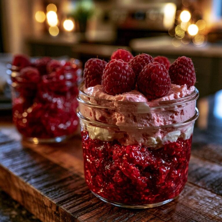 Cremiges Himbeer-Schichtdessert: Standfest & Fruchtig