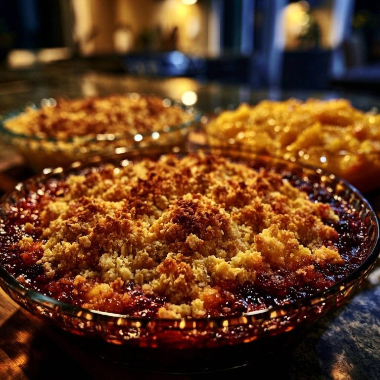 Fruchtiger Beeren-Crumble: Das Rezept für perfekte Streusel