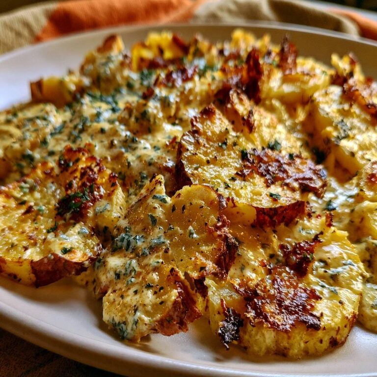 Goldene Parmesan-Quetschkartoffeln: Das Rezept für Crunch